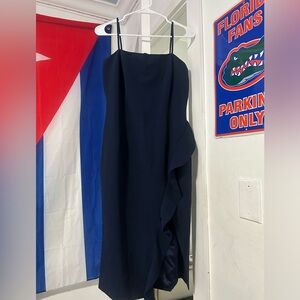 Bardot Navy Strapless Dress